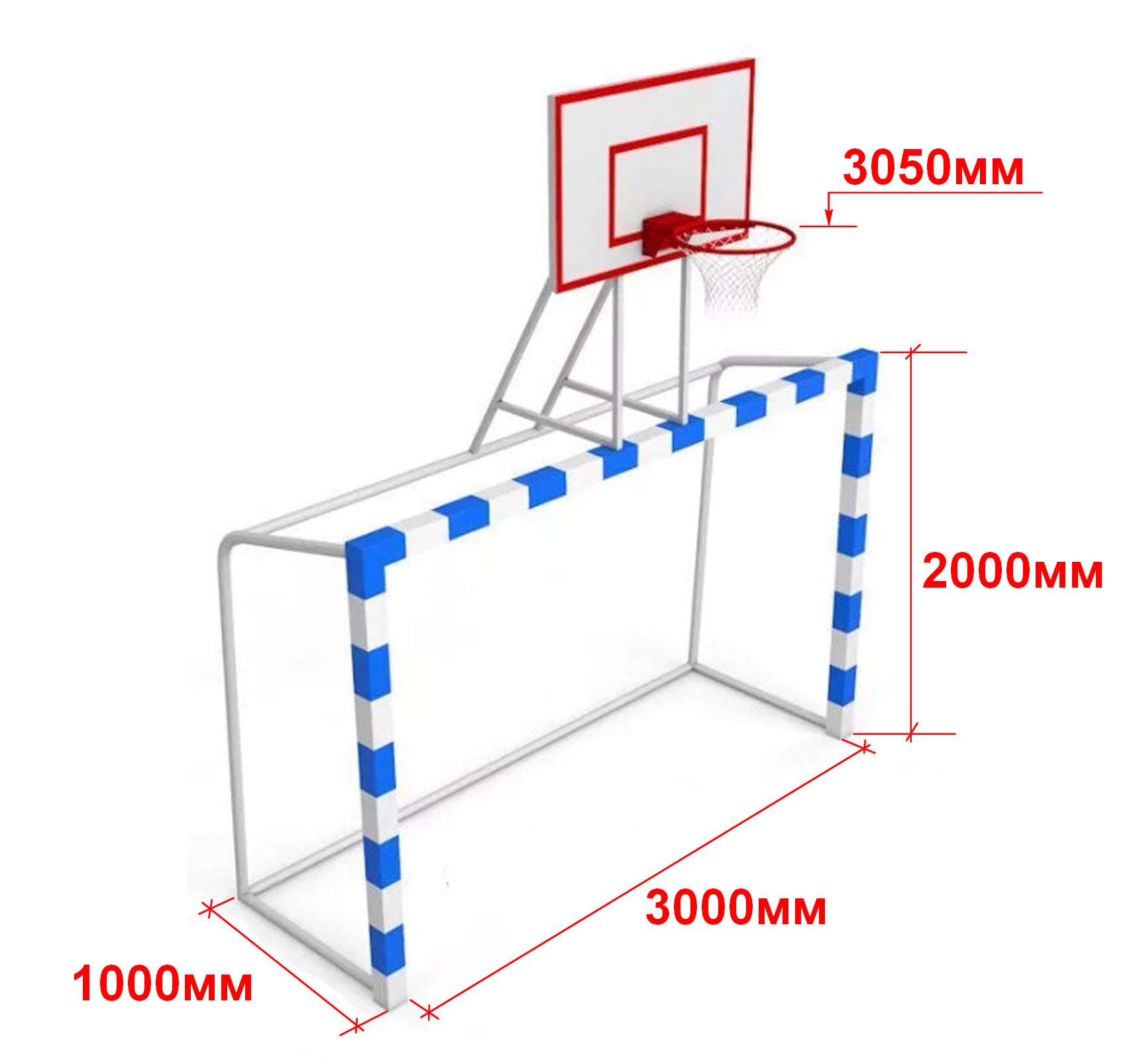 Высота футбольных ворот 2 м. Ворота для минифутбола (гандбола) с баскетбольным щитом СВС-97-1. Ворота с баскетбольным щитом romana 203.10.00. Ворота с баскетбольным щитом детские мс040. Ворота мини-футбольные гандбольные 2х3м.